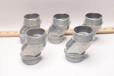 (5-Pk) Pro Connex Connector Offset 1-1/2'' 05-51524