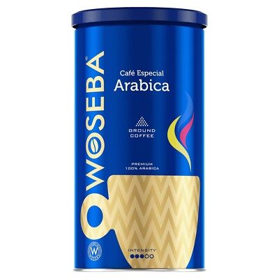 WOSEBA Arabica Ground Coffee in a Can 500g / 17.6oz