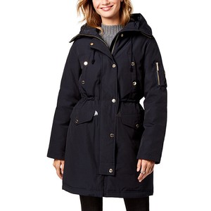 michael kors parka blue