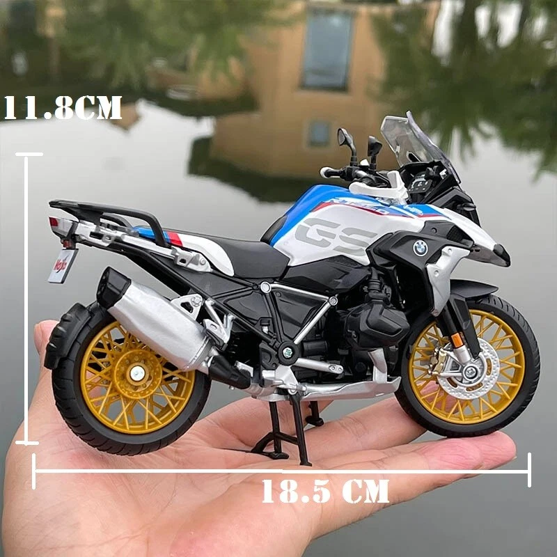 1:12 Alloy For BMW R1250 GS Racing DieCast Motorcycle Model Toy Car Sound&Li - Image 2 of 4