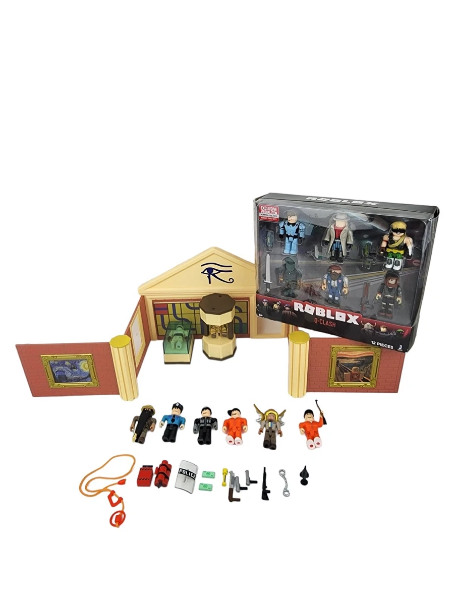  Roblox Action Collection - Q-Clash Six Figure Pack [Includes  Exclusive Virtual Item]