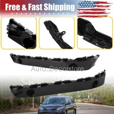 For 2011 2020 Toyota Sienna Front Bumper Cover Retainer Brackets Left Right Pair