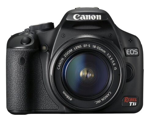 Canon EOS Rebel T1i with 18-55m lens (Brand New in Factory Retail box) - Afbeelding 1 van 6