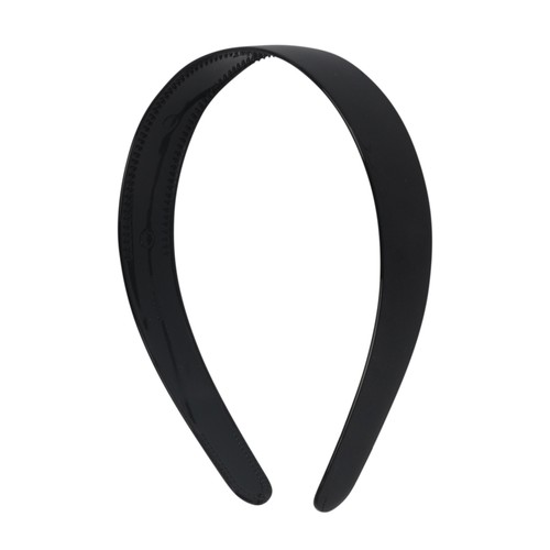 Motique Accessories 1 inch Plastic Hard Headband with Teeth Headband Women Girls - Picture 13 of 32