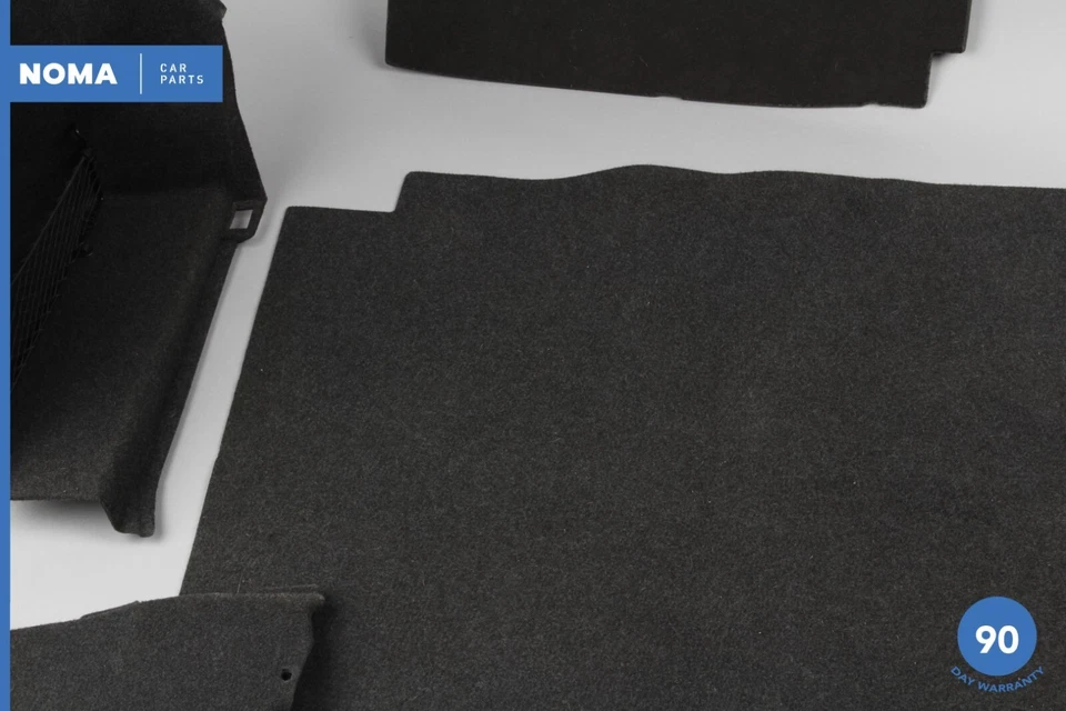 04-10 BMW 530i 530xi E60 Sedan Trunk Boot Side & Lower Trim Cover Set of 6 OEM - Image 4 of 4