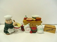 MERRY MAKERS  MAXWELL THE MIXER AT HIS TABLE - SET OF 8
