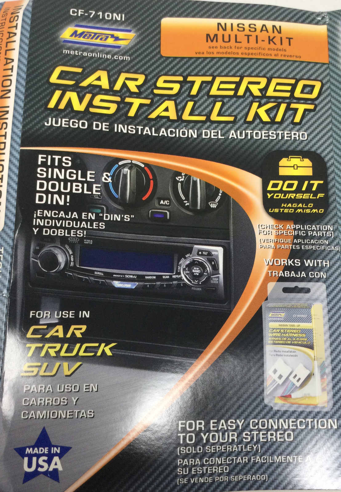 New METRA CF710NI Car Stereo Install Kit , NISSAN MULTIKIT, INFINITI