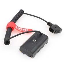 F550 Dummy Battery with DC 7.4V to D-TAP Adapter cable for NP-F series battery