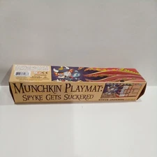 Munchkin Playmat: Spyke Gets Suckered. Very Rare. 
