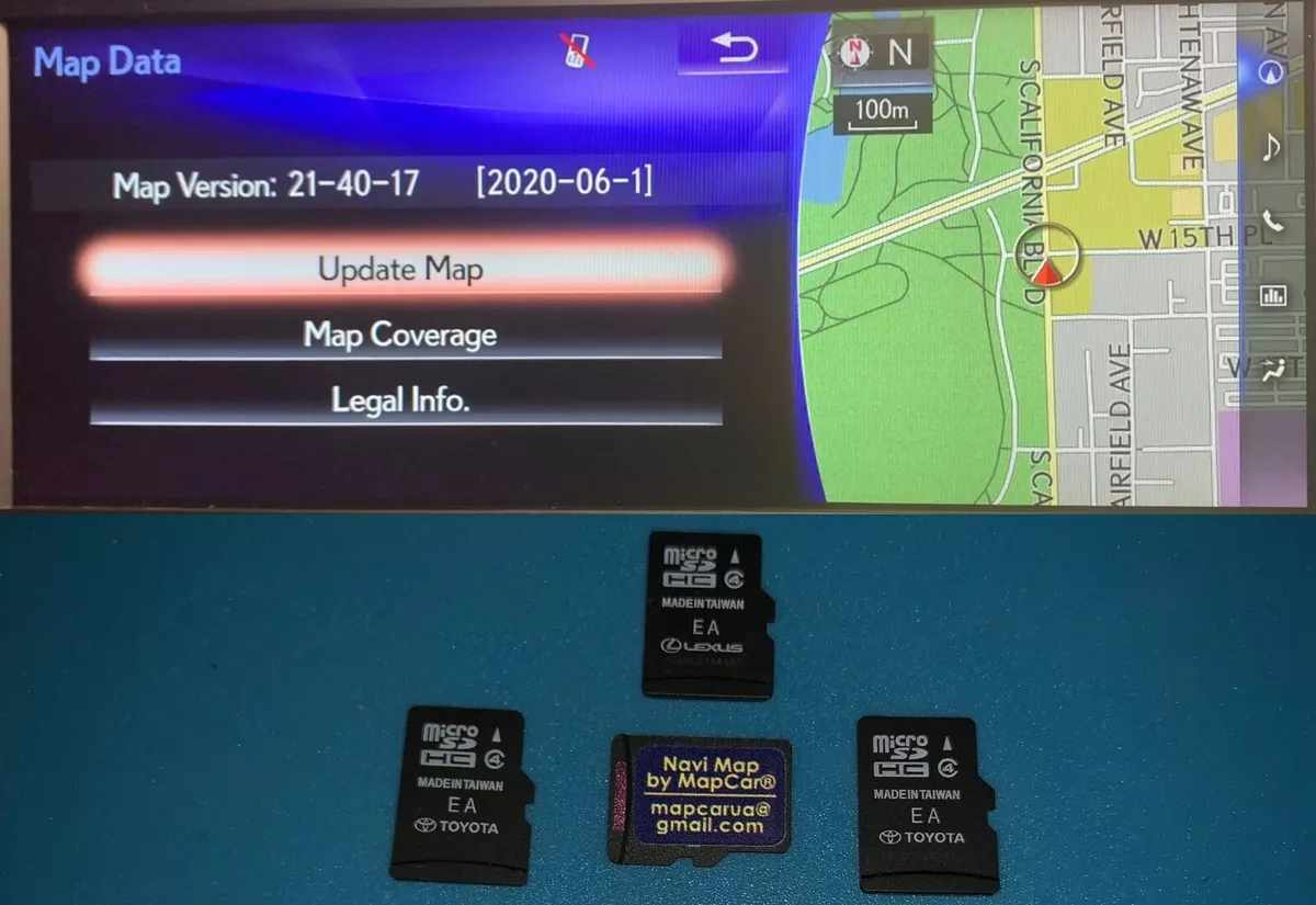 2021年 秋版 レクサスSDナビ 地図データ 08675 0BA38 - カーナビ