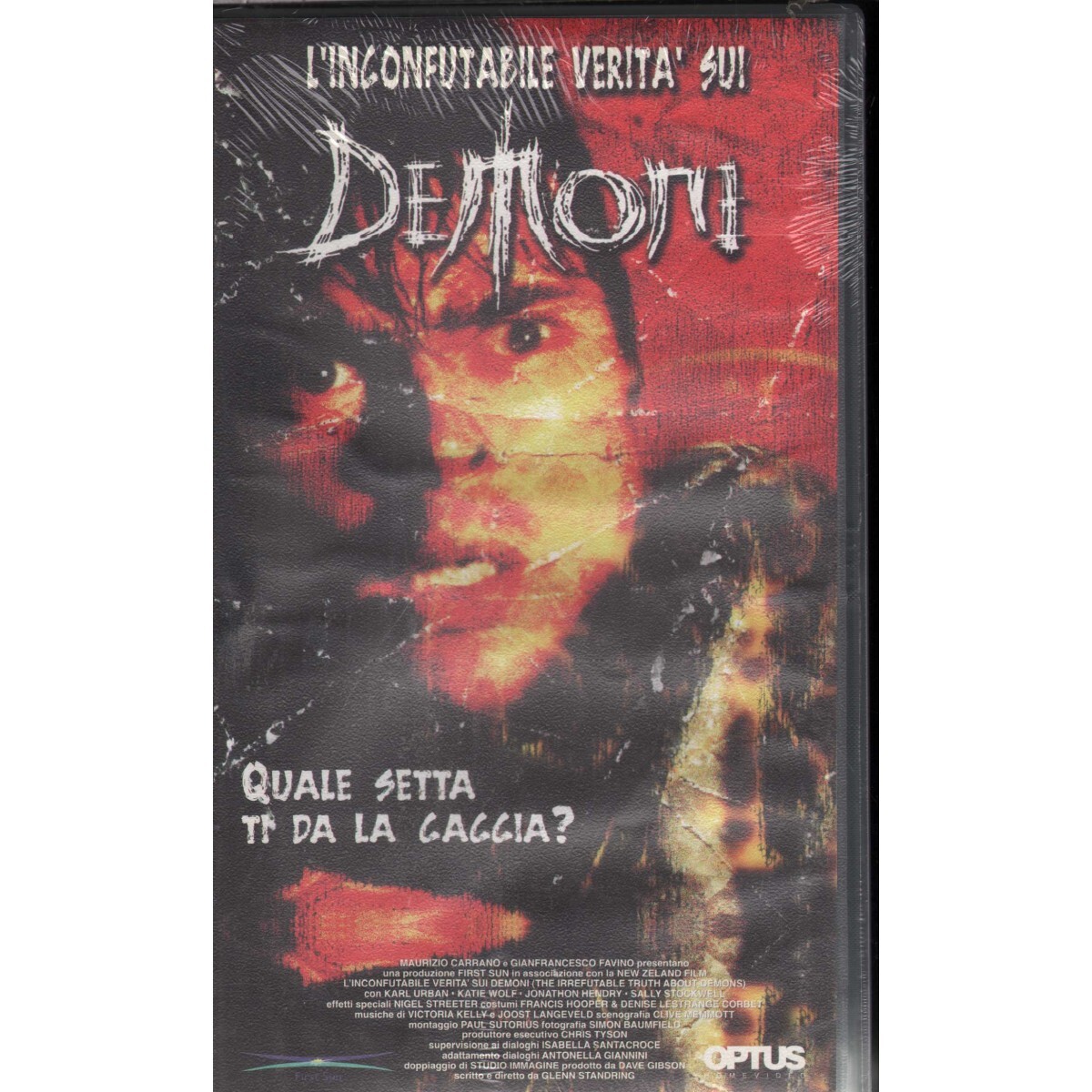 The Inrefutable Truth About Demons VHS Glenn Standring Univideo - PK03012 Sigill