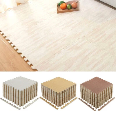 12/24PC Thicken EVA Foam Mat Gym Floor Mat Cushion Interlocking with Border Edge - image 1 of 4