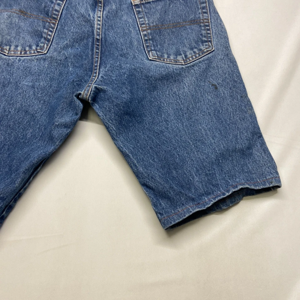 Pantalones Cortos Denim Reed FR Para Hombre 38 X 34 Azul 100% Algodón Frente Plano Diseño de 5 Bolsillos Foto 2 de 4