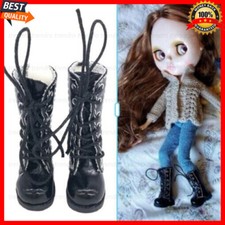 Blythe Doll Shoes For 12" BJD Dolls Leather Buckle Handmade 3.2cm Boots 1/6 Toys