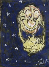 AUTOGRAPHED, ORIGINAL RALPH BAKSHI DOODLES