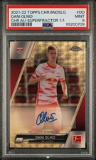 Dani Olmo Chrome Bundesliga 2021 Superfractor /1 Auto