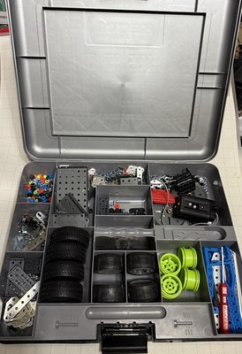 Meccano Erector Super Construction 25-in-1 Motorized Building Set 19206 -parts O