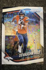 2025 Panini Prizm - Devaughn Vele #54 White Disco Prizm