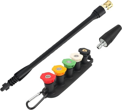#ad Pressure Washer Replacement Spray Wand Turbo Nozzle 5 Tips Compatible with Ryobi $36.68