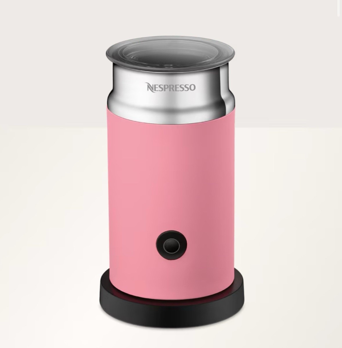 New Nespresso Aeroccino3 Milk Frother - Limited Edition Pink