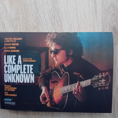  LIKE A COMPLETE UNKNOWN  Poster  Kinoplakat Kinoposter    