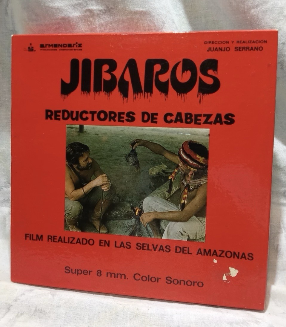 Super 8mm JIBAROS REDUCTORES DE CABEZAS Spain 1970s Color Sonoro Shrunken Head