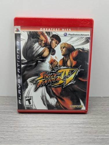 Street Fighter IV Greatest Hits (Sony PlayStation 3, 2009) CIB w/ Manual Tested
