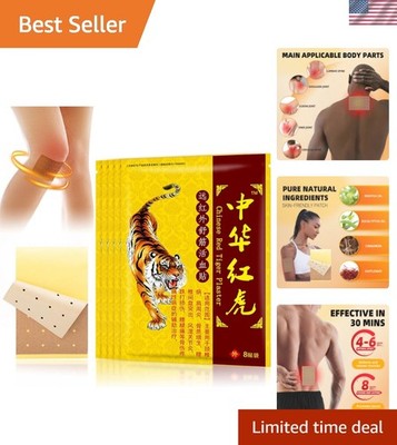 Tiger Patches - 40Pcs Chinese Red Tiger Plaster, Back Patch Ultra Strength He...