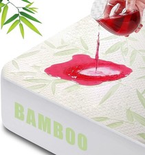 Waterproof Mattress Protector Twin XL Size, Viscose Cooling Breathable Mattre...