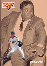 David Cone / Jackie Gleason IDOL 1992 Pinnacle #590 New York Mets Baseball