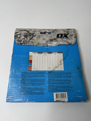 OX Professional Series 7  Diamond Cutting Blade PC15 180mm New Open Box