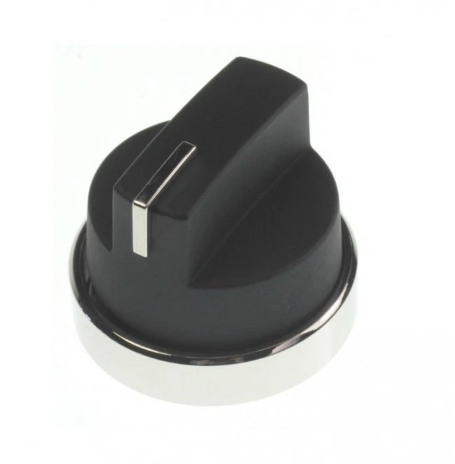 Pulsante Accensione Gas Nero Per Piano Cottura Zanussi - Ricambio Originale Compatibile (3565099011)