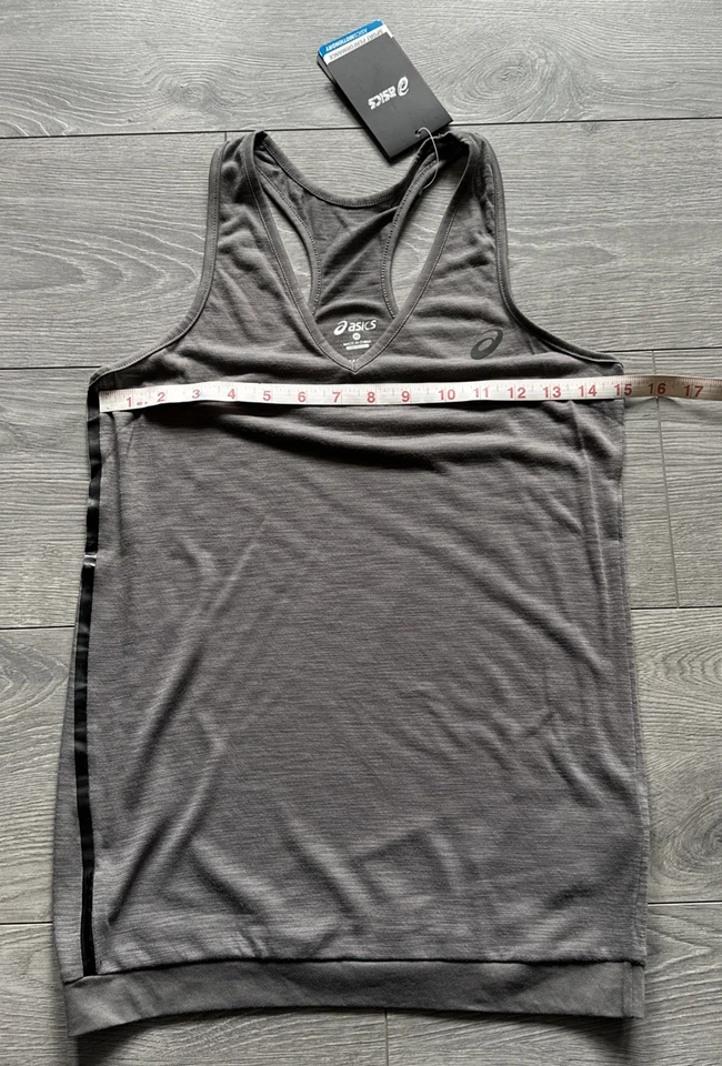 ASICS Women’s FuzeX Tank Top - Shark - XS - BNWT - Image 4 of 4