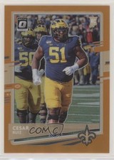 2020 Panini Donruss Optic Rookies Orange Prizm /199 Cesar Ruiz #131 03kb