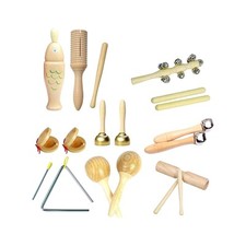 Montessori Music Toy Percussion Set Sensory Toy Wooden Music Educational Set