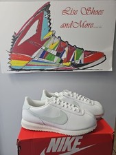 Women's Nike Cortez Sneakers DN1791-106 Summit White/Light Silver/Sail SIZE 11