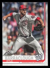 2019 Topps Update #US60 Kyle Barraclough Washington Nationals