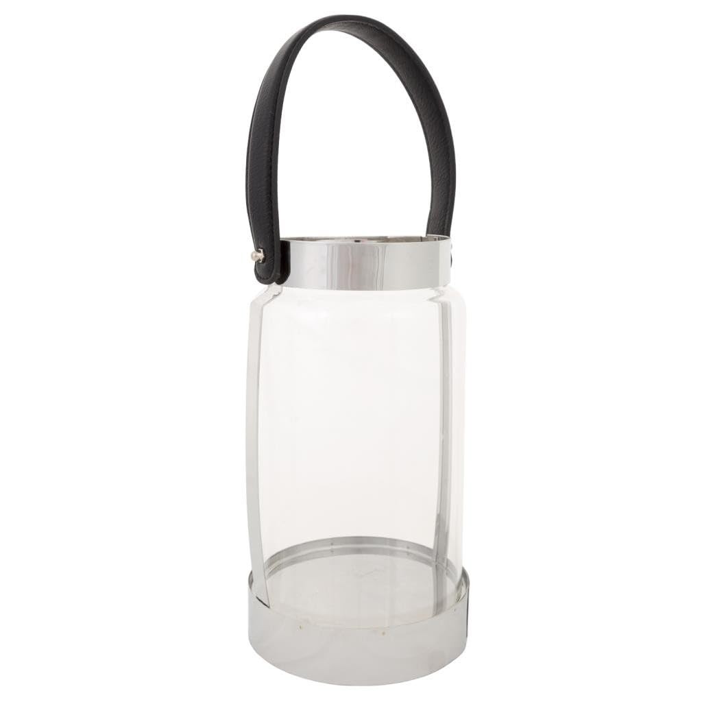 Farol de acero inoxidable y cristal (A8V)