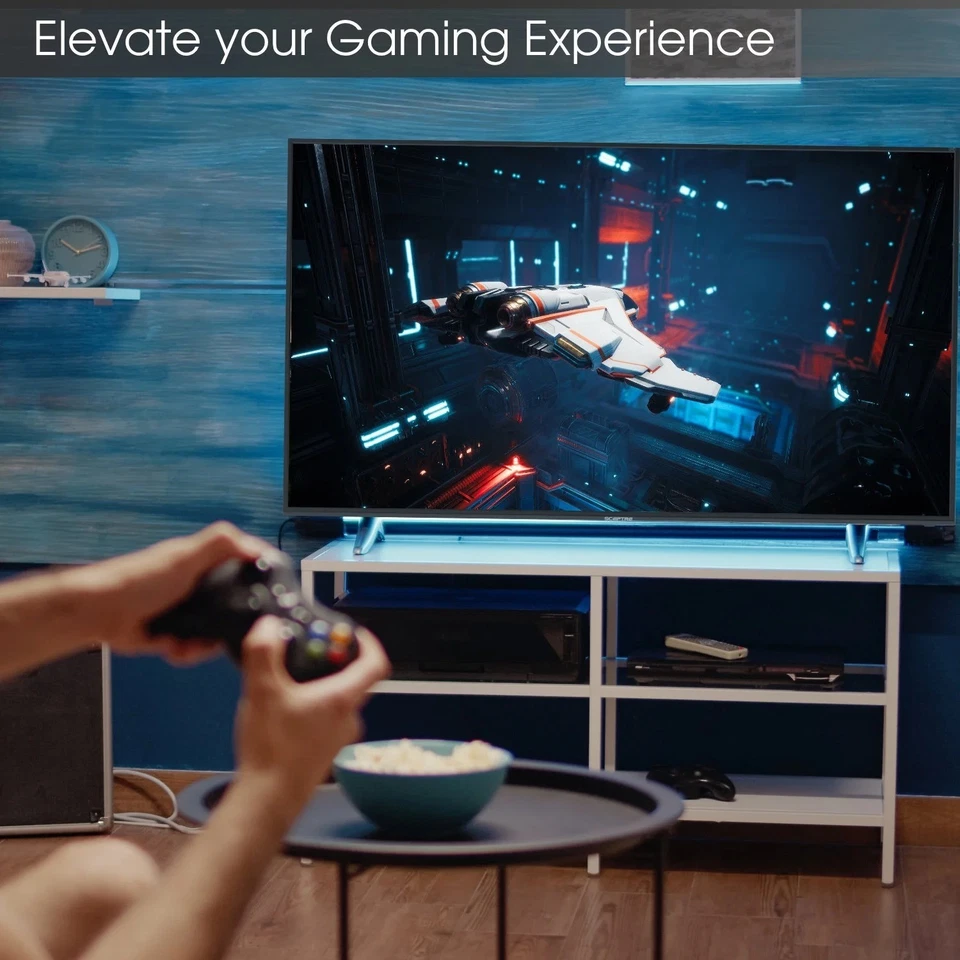 TV muda no inteligente Sceptre 50" clase 4K UHD LED U515CV-U Foto 3 de 4