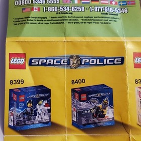 LEGO 8399 Space Police K-9 Bot Instructions Manual Booklet 2009 Advertisement