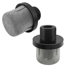 2 Pcs 3/4 Inch Inlet Suction Strainer Sprayer Paint Airless Spray Machine Filter
