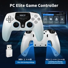 NBCP Interactive Screen Gaming Controller 1000Hz for PC/PS3/Switch 2 1/Android