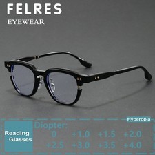 Fashion Men Women Anti Blue Light Reading Glasses Clear Lens Presbyopic Glasses