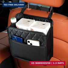 FrgKbTm Car Seat Back Hanging Bag Car Document Holder Multi-Pocket Bottle Bag St