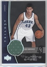2004-05 Upper Deck Trilogy The Cutting Edge Kris Humphries #CE-KH 0b9