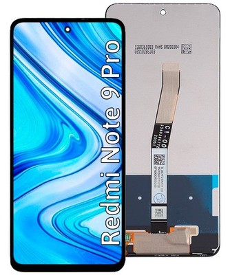 Für Xiaomi Redmi Note 9 Pro LCD Bildschirm Display Touchscreen Schwarz