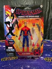 MARVEL LEGENDS-Peter Parker Spider-Man Across The Spider-Verse 6    Fig BRAND NEW