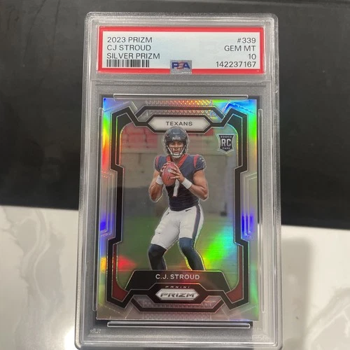 2023 Panini Prizm - Rookies C.J. Stroud #339 Silver Prizm (RC)