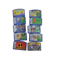 LeapFrog Leapster Dora Spiderman Incredible Lot of 10 Game Cartridges
