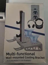 Multi-functional Wall-mounted Cooling Brackets For PS5 disc  digital / PS5 slim
